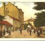 Nuselská ulice kolem roku 1900 (pohled o křížení s Michelskou