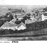 Michelský mlýn a škola 1921asi